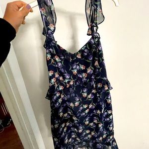 Lulu’s ruffle sleeve dress, two layered